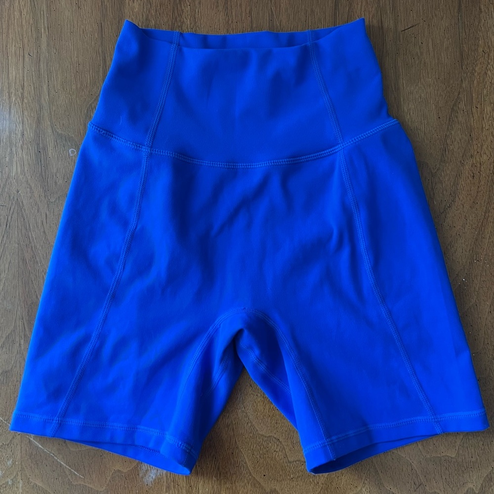 P’tula Yvette Short : 6" - Cobalt Blue